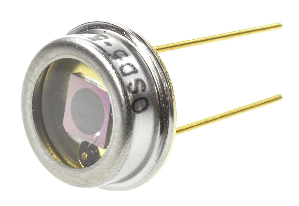 Centronic, OSD5-5T IR + Visible Light Si Photodiode, Through Hole TO-5