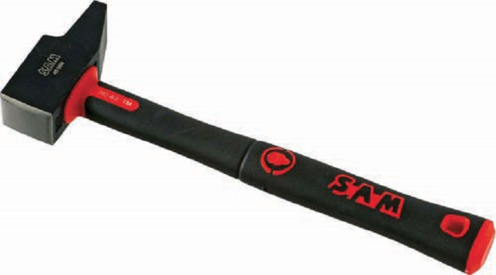 SAM Carbon Steel Riveting Hammer with Ergonomic Handle, 415g
