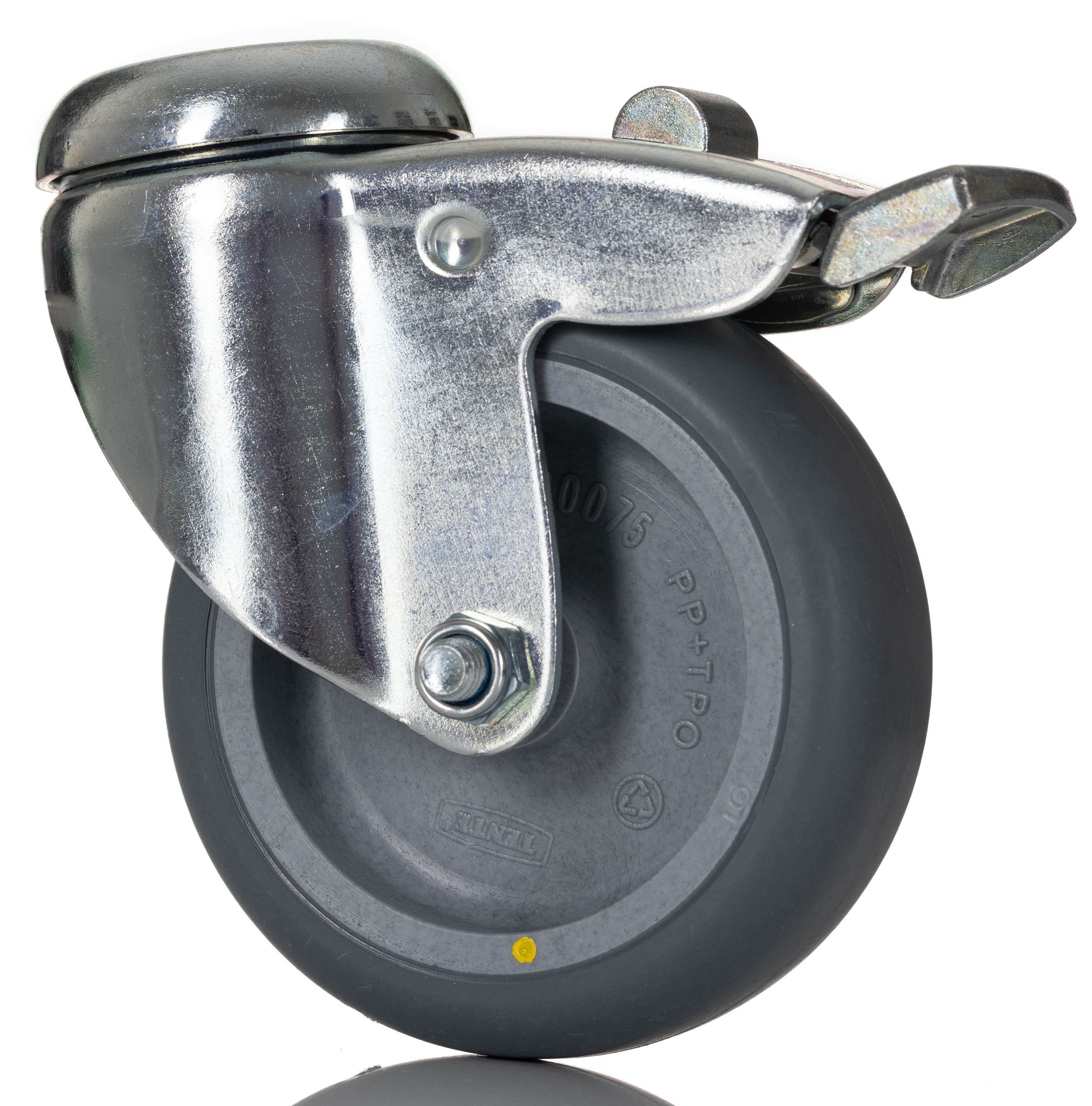 Tente Swivel Castor Wheel, 150kg Capacity, 75mm Wheel