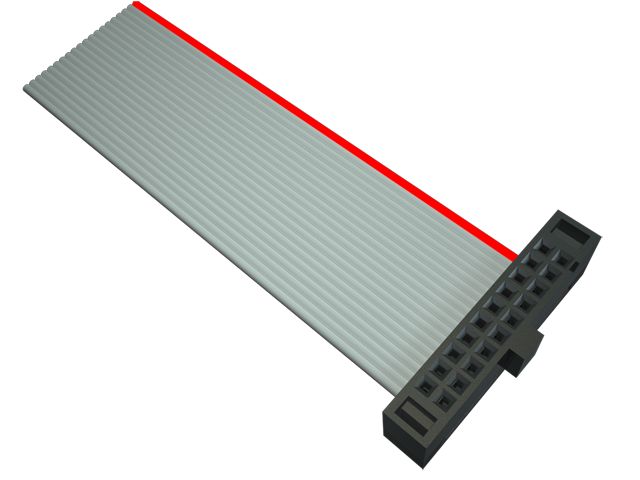Samtec FFSD Series Flat Ribbon Cable, 20-Way, Tiger Eye IDC to Tiger Eye IDC