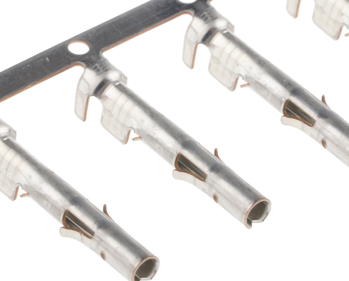 TE Connectivity Universal MATE-N-LOK Series Female Crimp Terminal, 20AWG Min, 14AWG Max