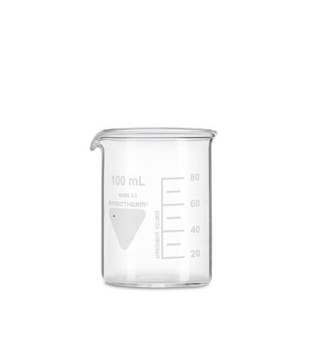 RS PRO Borosilicate Glass 100ml Beaker