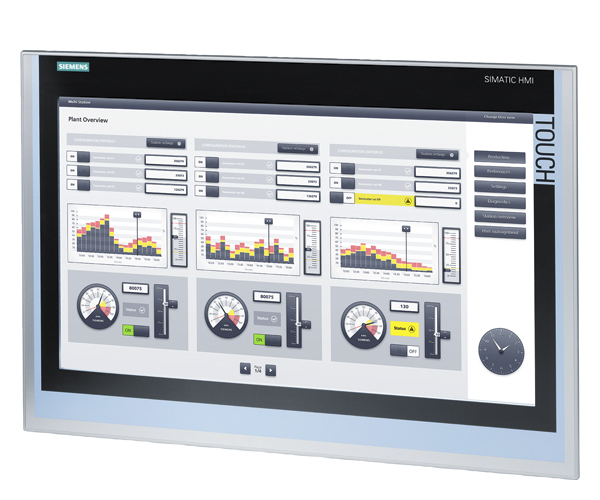 Siemens SIMATIC Series TP2200 Comfort HMI Panel - 22 in, TFT Display, 1920 x 1080