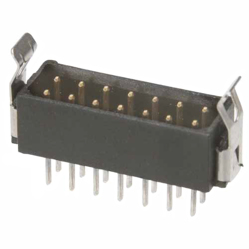 HARWIN Datamate L-Tek Series Straight Through Hole PCB Header, 26 Contact(s), 2 mm Pitch, 2 Row, Shrouded