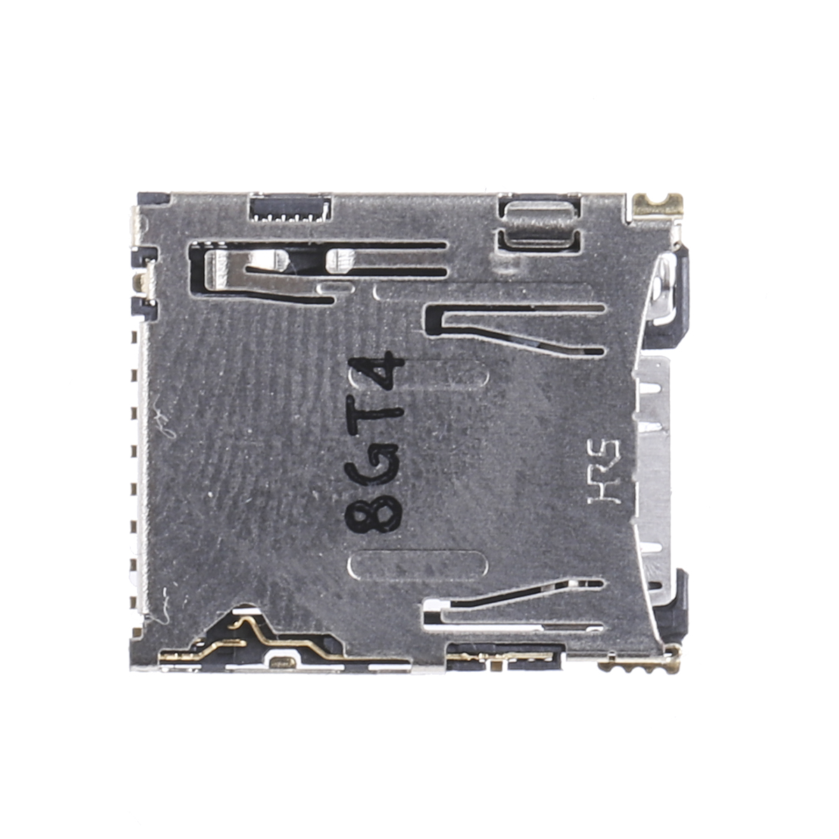 Hirose 8 Way Right Angle Micro SD Memory Card Connector