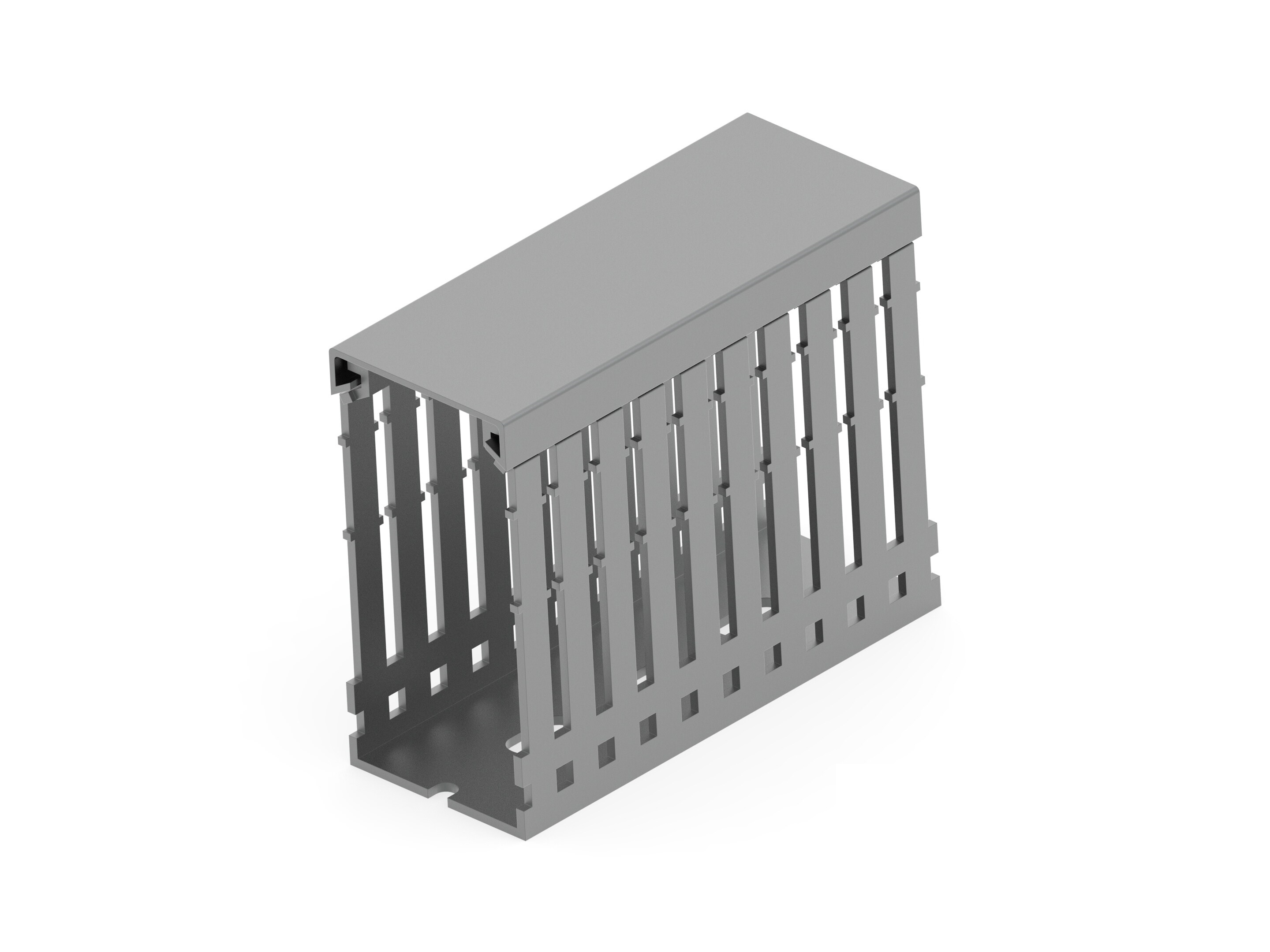 PVC Cable Trunking Accessory, 40 x 80mm