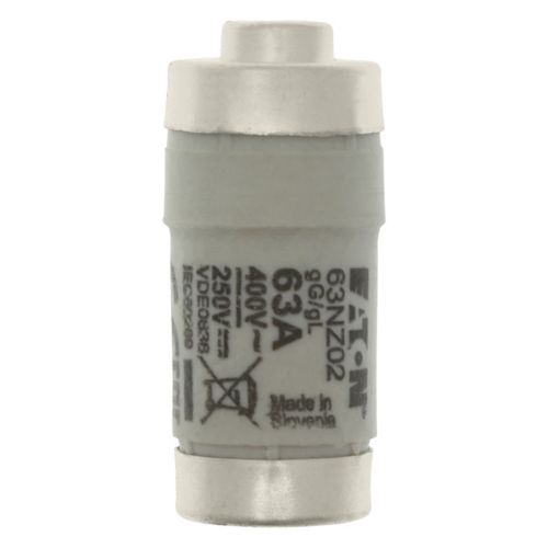Eaton 63A D02 Neozed Fuse, gG, 400V ac