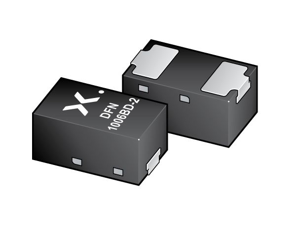 Nexperia, 16V Zener Diode 365 mW SMT DFN1006BD-2