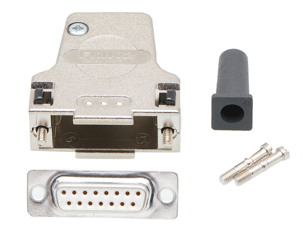 FCT from Molex, FCT Series D-Sub Connector Backshell For Use With D-Sub Connectors