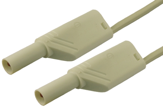 Hirschmann Test & Measurement, 32A, 1000V ac/dc, White, 1m Lead Length