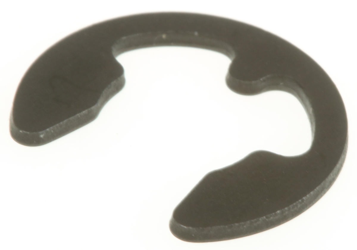 RS PRO Steel E Type Circlip, 7mm Shaft Diameter