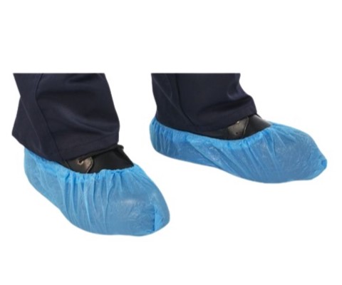 RS PRO Red Disposable Visitor Shoe Cover, One Size, 100Each pack, For Use In Food, Industrial