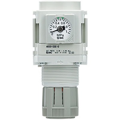 SMC G 1/4 Pneumatic Regulator - 0.05MPa to 0.85MPa, 1MPa max. input, AR20-F02H-D