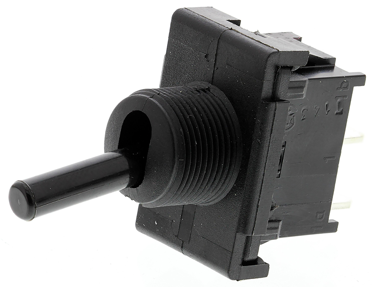 Marquardt Toggle Switch, Panel Mount, On-Off, SPST, Tab Terminal