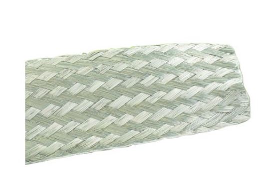 Alpha Wire Braided Tinned Copper Silver Braided Copper Wire, 2167 SV003 Series