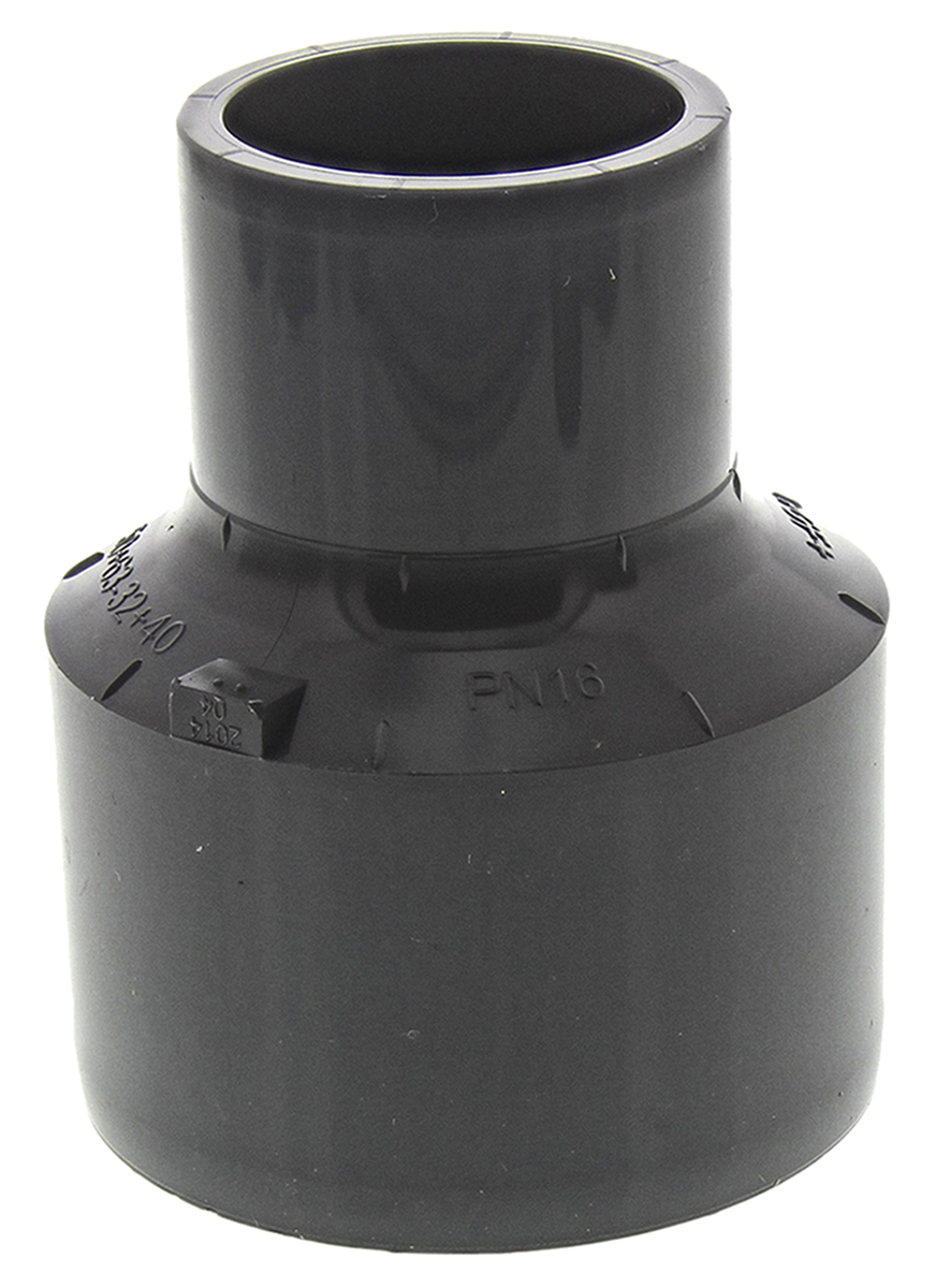 Georg Fischer Plastic Pipe Fitting, Straight Reducer Bush, 50mm