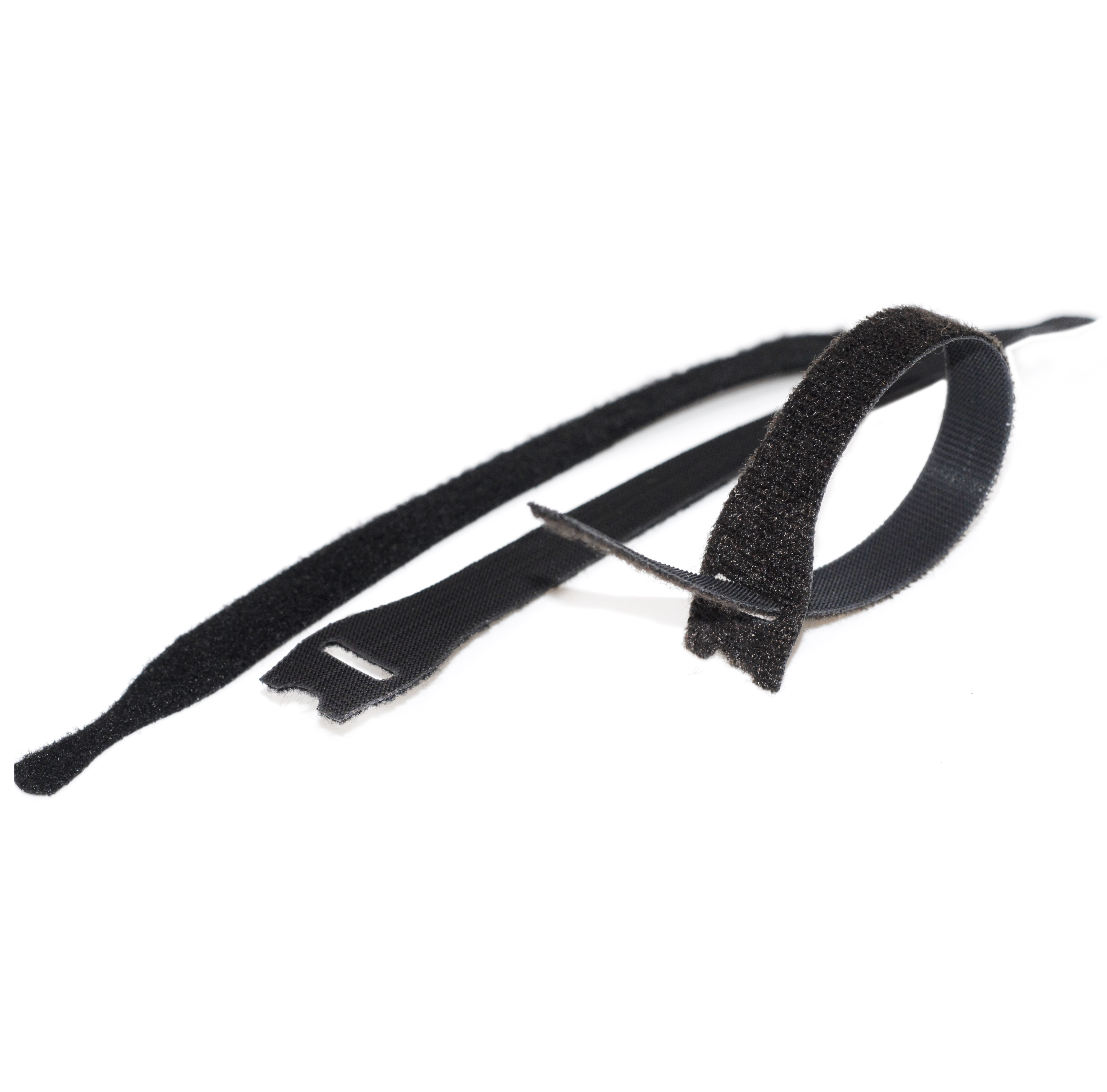 Velcro  Self Engaging Black Reclosable Fastener, 13mm x 200mm