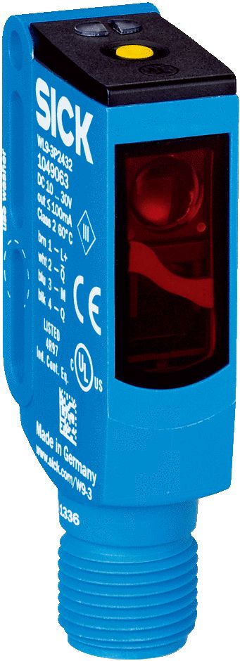 SICK Retroreflective Photoelectric Sensor, Rectangular Sensor, 0 → 5 m Detection Range