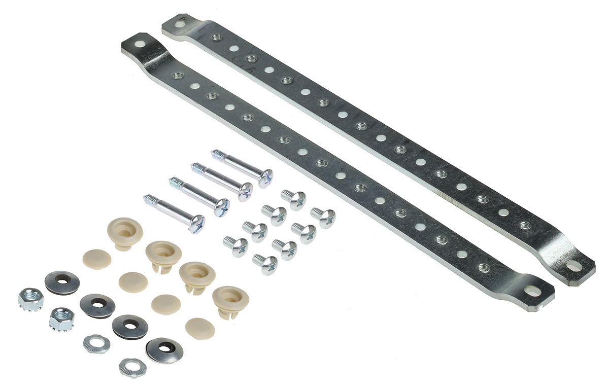 RS PRO Grey Steel Junction Box, IP66, 400 x 300 x 120mm