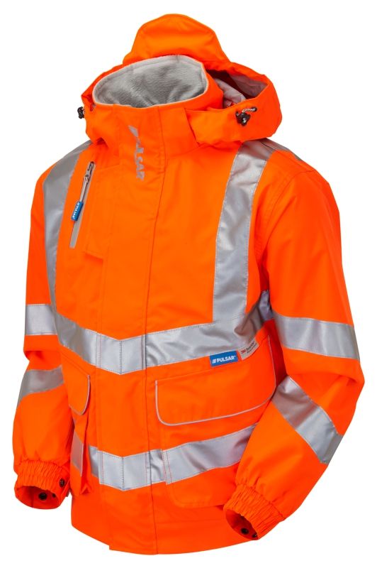 PULSAR Pulsar Orange Unisex Hi Vis Jacket, S