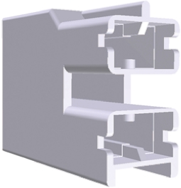 TE Connectivity, Positive Lock .250 2 Way Nylon Crimp Terminal Housing, 6.35mm Tab Size, Natural