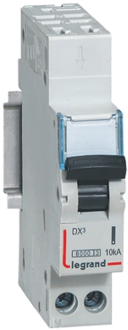 Legrand DX Range DX3 MCB, 16A Curve C, 230V AC, 10 kA Breaking Capacity
