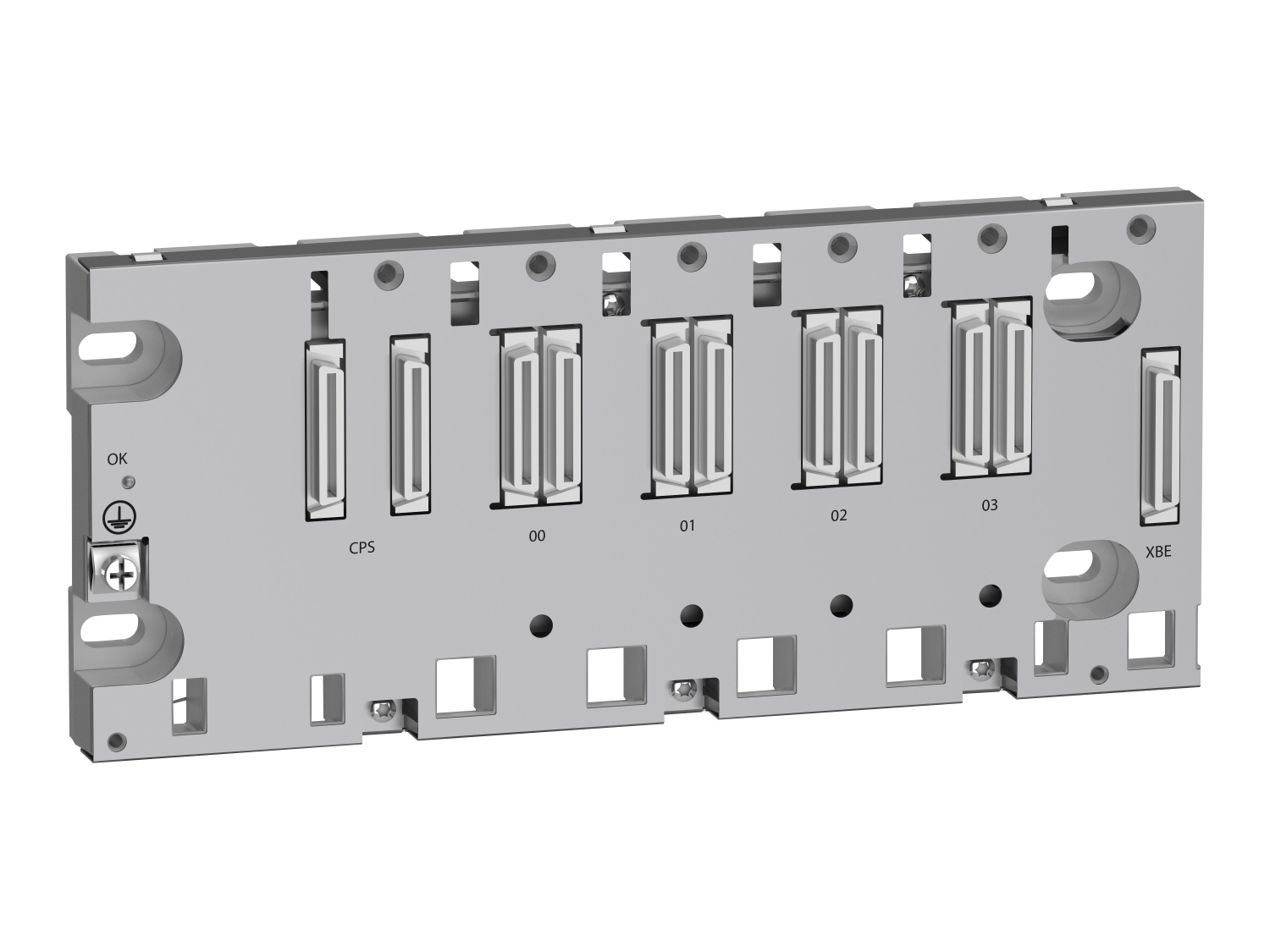 Schneider Electric BMEXBP Series Backplane for Use with BMEP58 Processor, BMXCPS Power Supply, I/O Module, Specific