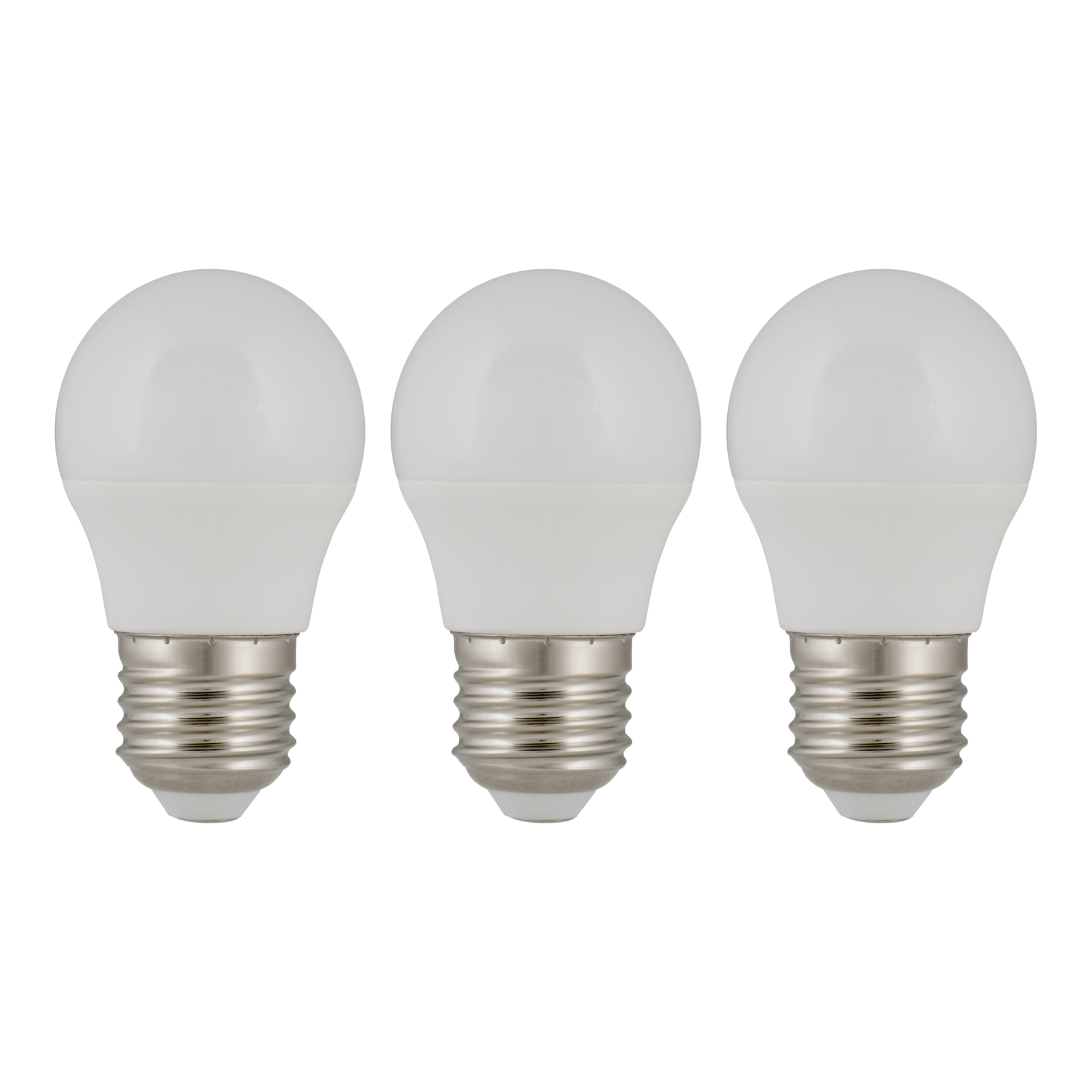 EcoPack 3pcs LED G45 E27 3W 250lm 827 OP