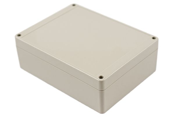 Hammond RP Series Light Grey ABS General Purpose Enclosure, IP65, Light Grey Lid, 165 x 125 x 55mm