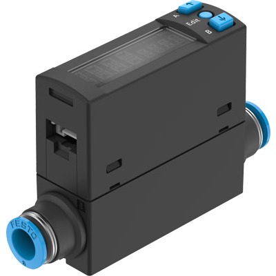 Festo SFAH Series Flow Sensor for Air, 4 l/min Min, 200 L/min Max