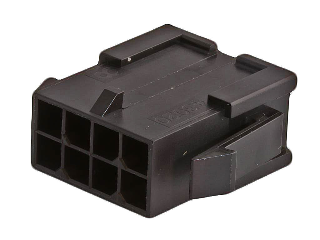 Molex, Micro-Fit 3.0 Male Connector Housing, 3mm Pitch, 8 Way, 2 Row