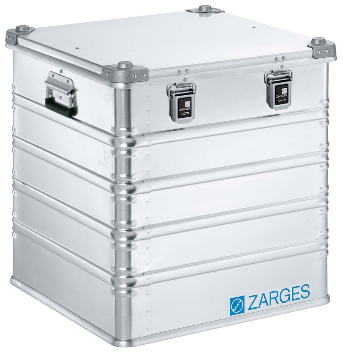 Zarges K 470 Waterproof Metal Equipment case, 610 x 600 x 600mm