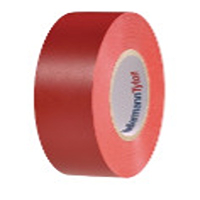 HellermannTyton Red PVC Electrical Insulation Tape, 25mm x 25m