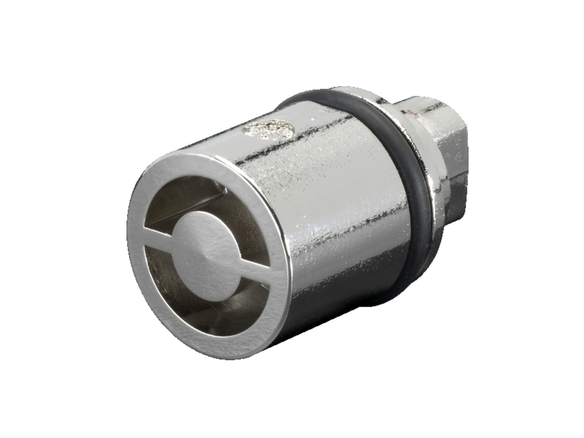 Rittal Silver Die Cast Zinc Lock Insert