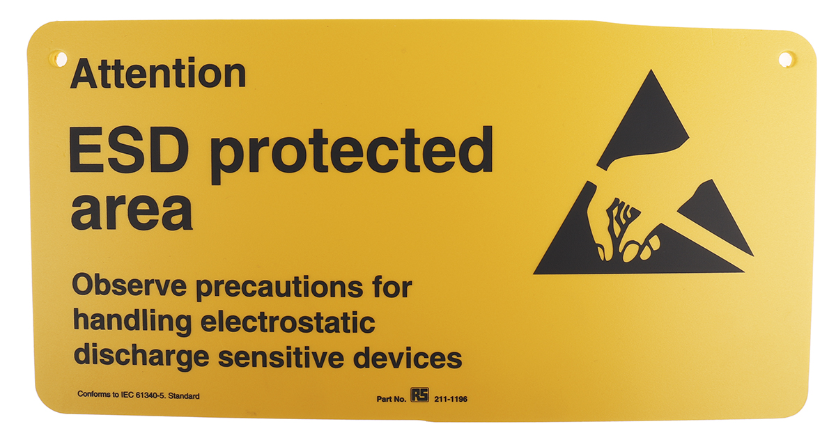 Safety Poster, Rigid Plastic, English, 300 mm, 150mm