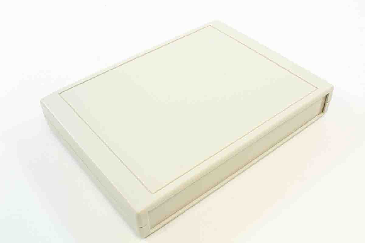 RS PRO Beige ABS Instrument Case, 30 x 140 x 190mm