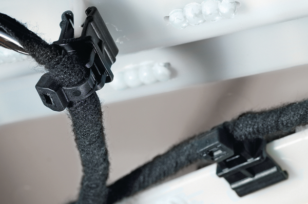 HellermannTyton Cable Tie, Releasable, 150mm x 4.6 mm, Black PA 6.6 Heatstabilised, Pk-500