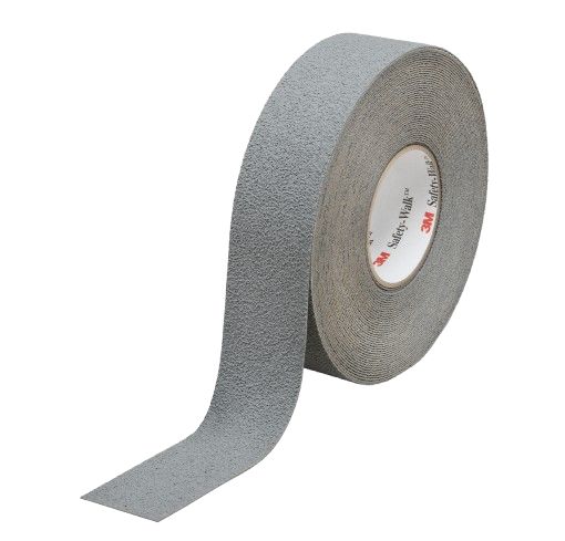 3M Safety-Walk 300 Serie Grey Aluminium Foil 18.3mm Adhesive Anti-slip Tape