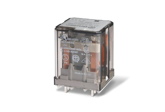 Finder PCB Mount Power Relay, 230V ac Coil, 16A Switching Current, DPST