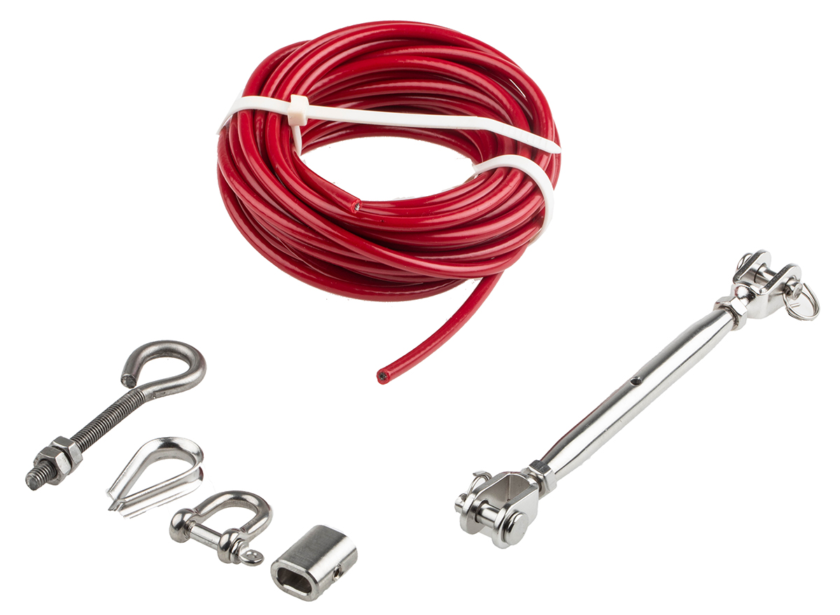 RS PRO Rope Pull Switch Cable, 5m