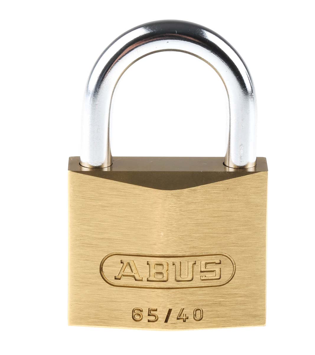 ABUS Key Weatherproof Brass, Steel Padlock, 6.5mm Shackle, 40mm Body