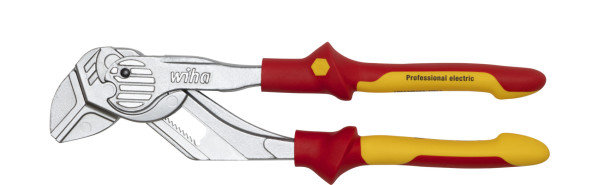 Wiha 44314 Bent Nose Pliers, 250 mm Overall, Bent Tip