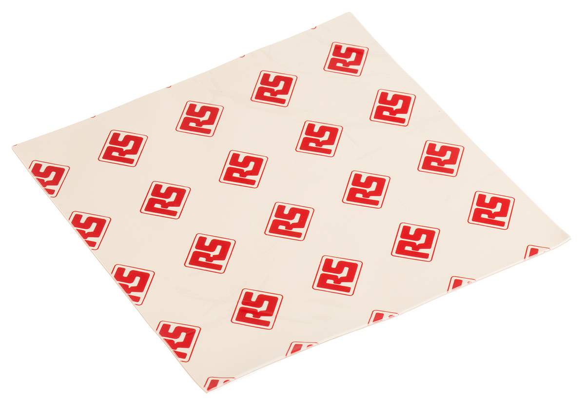 RS PRO Self-Adhesive Thermal Interface Sheet, 0.5mm Thick, 1.95W/m·K, 150 x 150mm