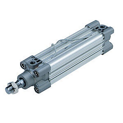 SMC 80 mm Double Acting Cylinder - CP96 Series CP96 Series, Double Acting Acting