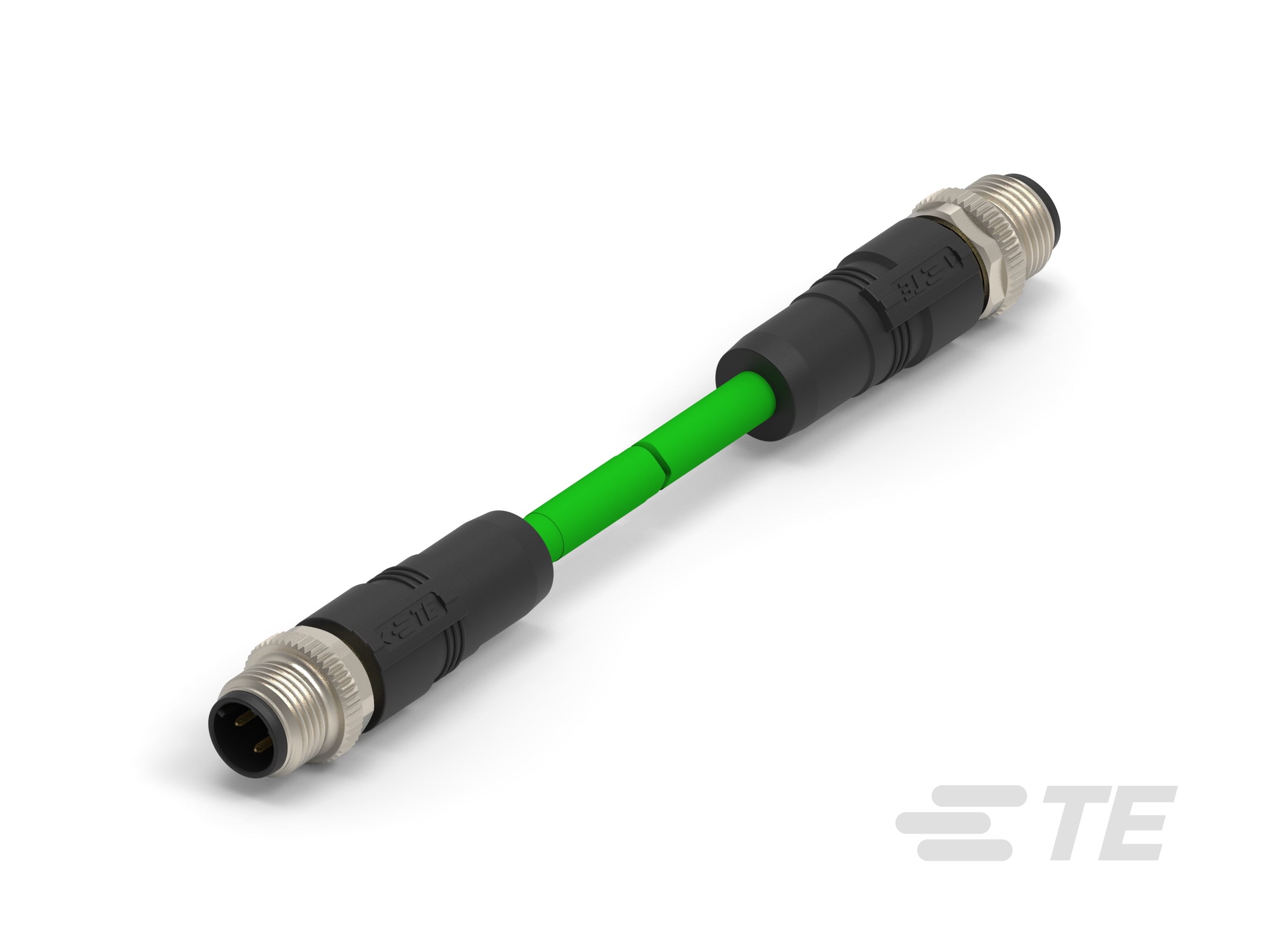 TE ConnectivityTAD14741111-020, 2m Cat5e M12 to Female M12 Male, Terminated