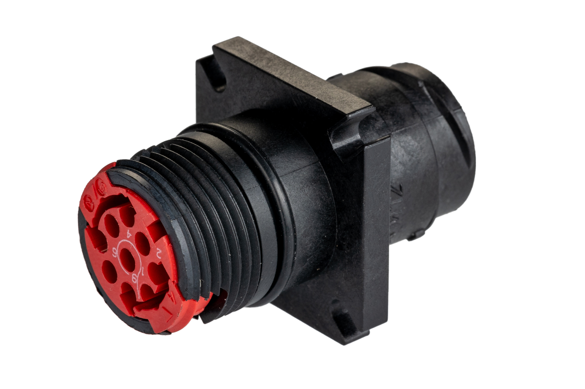 Souriau Sunbank by Eaton Circular Connector, 9 Contacts, Flange, Standard Connector, Plug, Male, IP68, Clipper Series