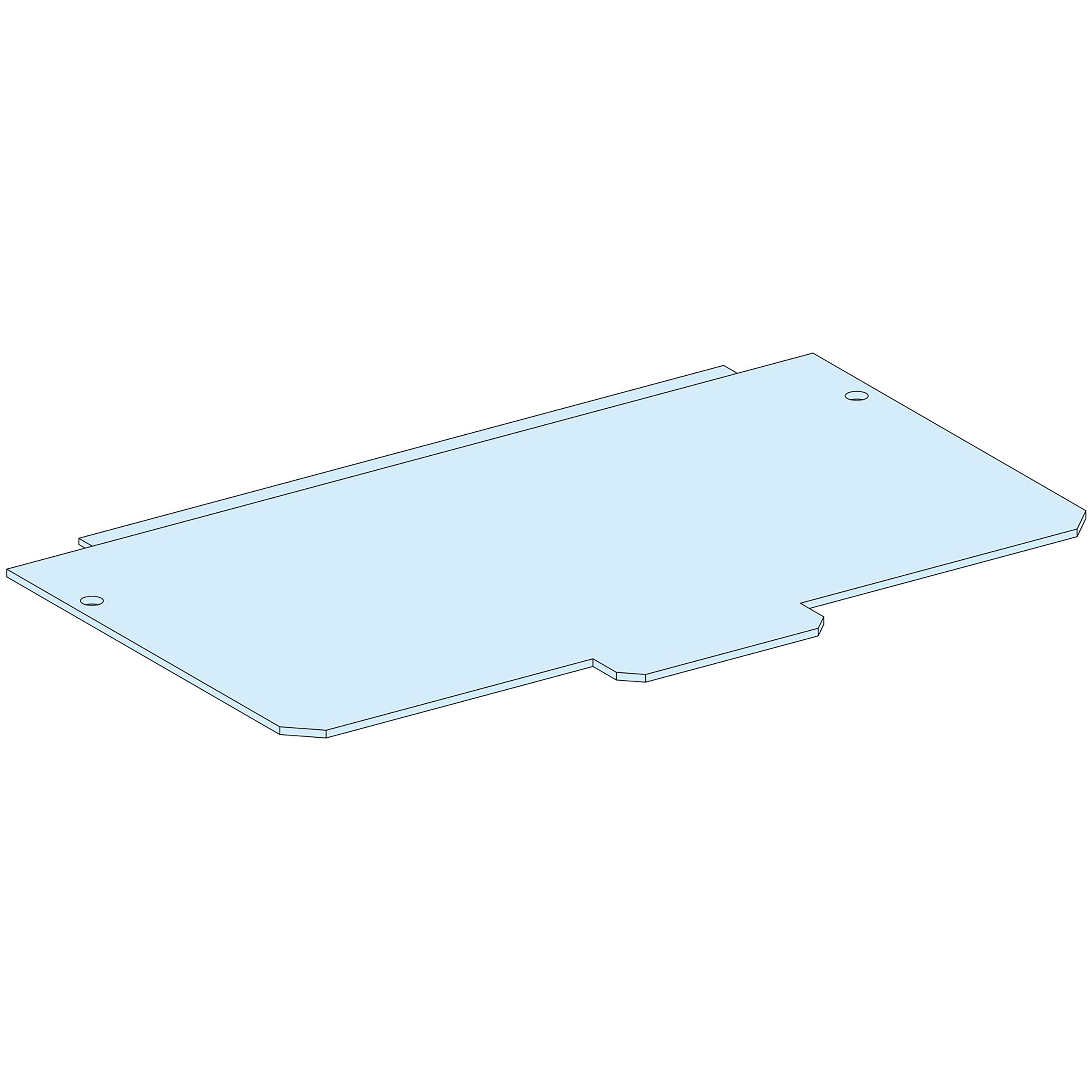 Schneider Electric PrismaSeT G Series Metal Gland Plate for Use with PrismaSeT PrismaSeT G Enclosure, 300 x 300mm