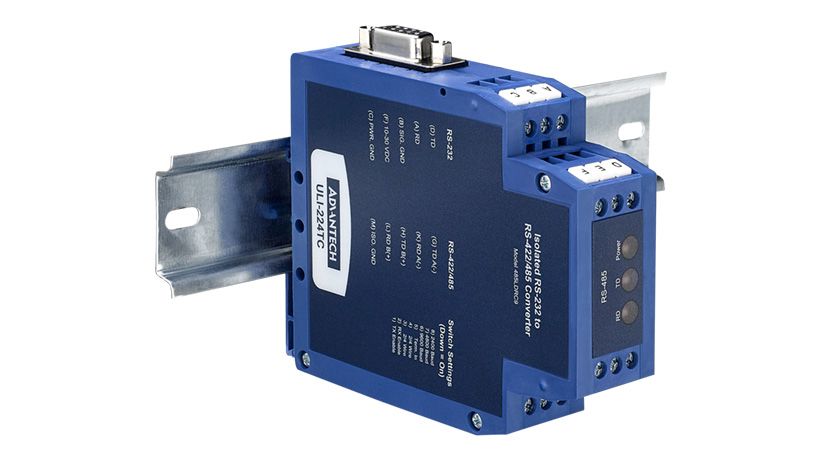 Modbus RS-232 Female to RS-422, RS-485 Interface Converter, ULI 224