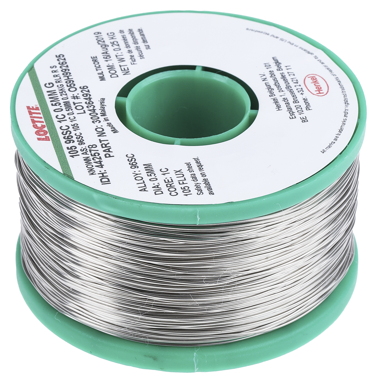 Multicore Wire, 0.5mm Lead Free Solder, 217°C Melting Point