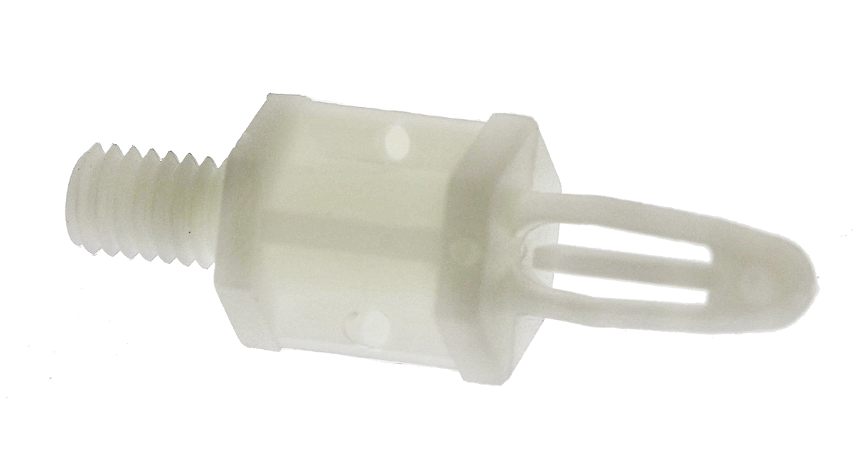Essentra Nylon Studded Fixing Spacer for 4mm PCB Hole